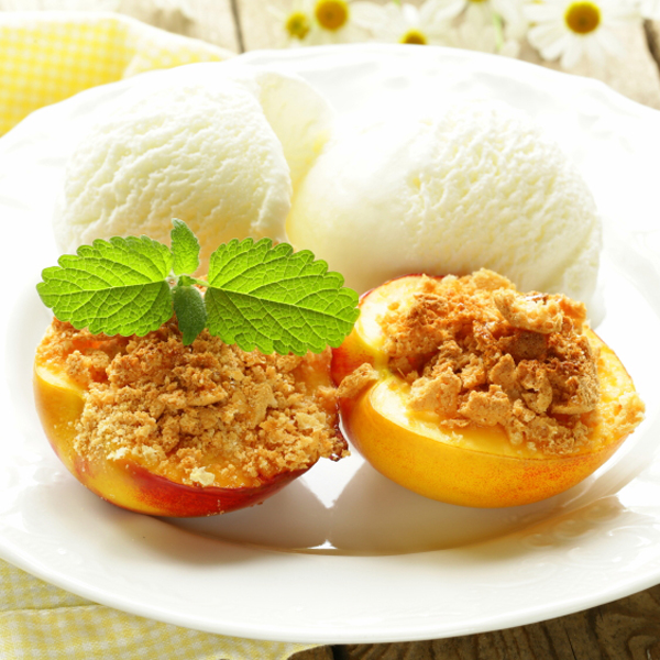 Baked Peaches Crop