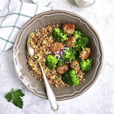 Quinoa Broccoli Meatball Bowl Website Resized
